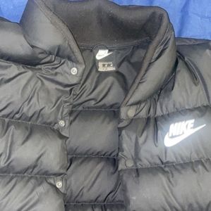 Coats | Xl Black Nike Puffcoat | Poshmark